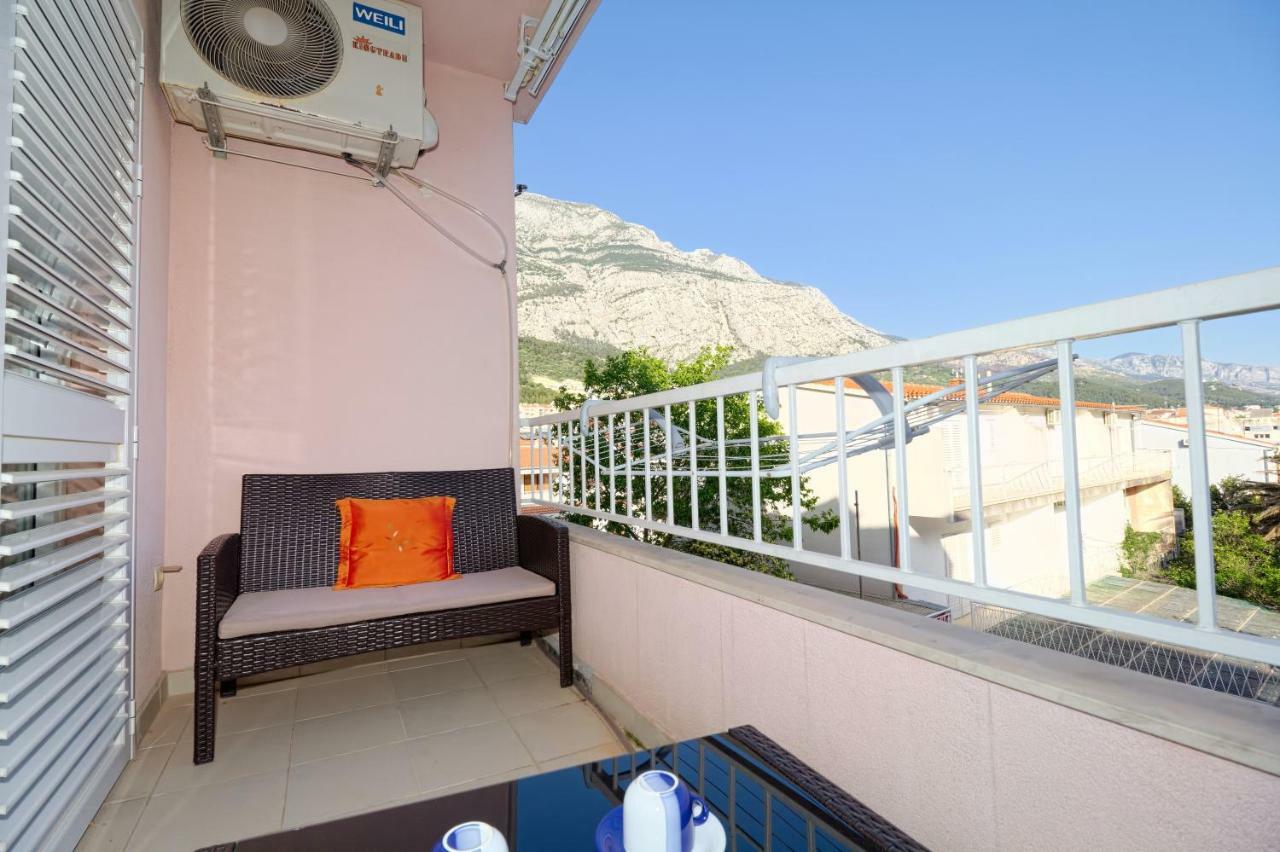 Apartman Laura Galileo Blizu Centra I Plaze Makarska Kültér fotó